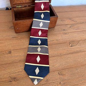 60's Mens Silk Necktie - Mid Century Look